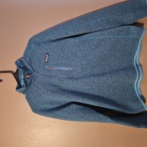 Patagonia Blue Pullover Fleece